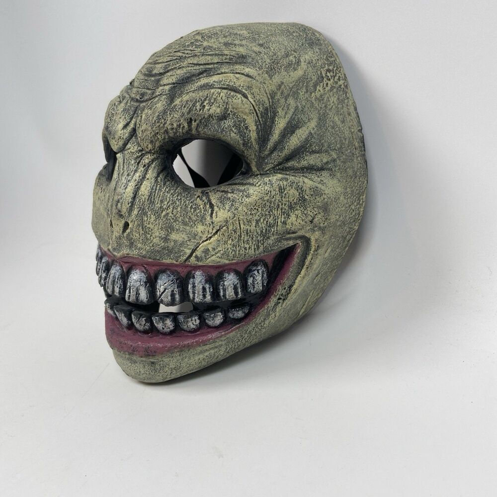 Spirit Halloween Smiley Creepy Latex Mask